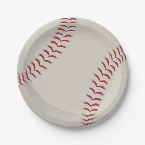 Baseball Sports  Paper Plates