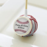 Baseball Sports Party Cake Pop at Zazzle