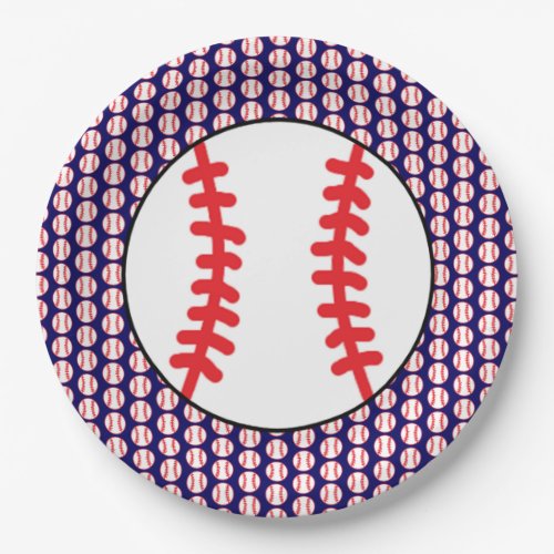 Baseball Sports Party Paper Plates