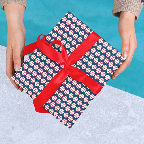 Baseball Sports Party Wrapping Paper