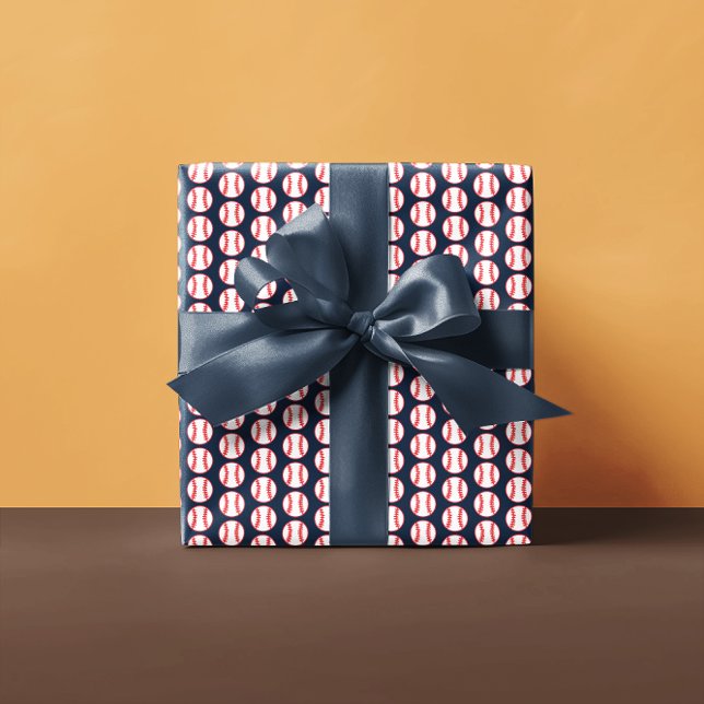 Baseball Sports Party Wrapping Paper (Creator Uploaded)
