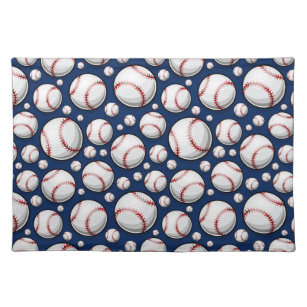 Baseball Sports Pattern Cloth Placemat