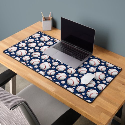 Baseball Sports Pattern Desk Mat