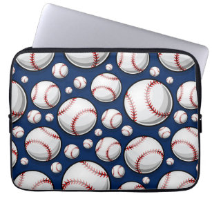 Baseball Sports Pattern Laptop Sleeve