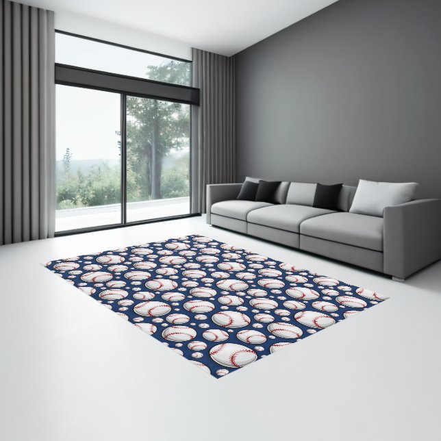 Baseball Sports Pattern Rug (Insitu (Indoor 3))
