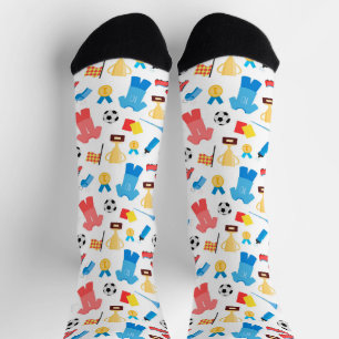 Baseball sports Pattern Socks