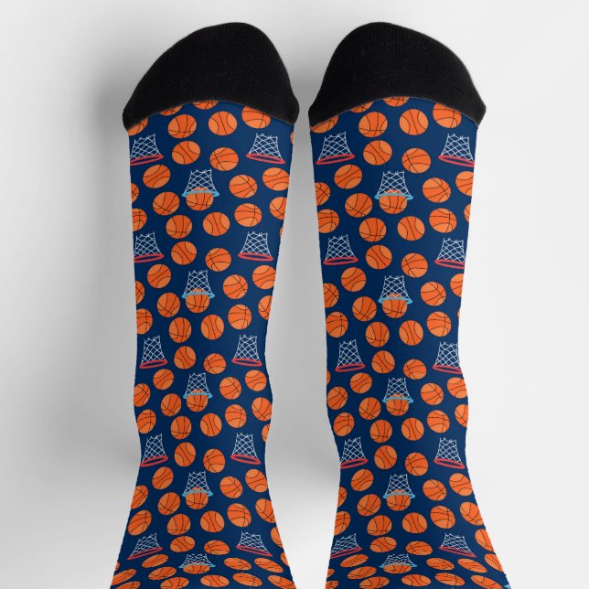 Baseball sports Pattern  Socks (Top)