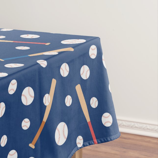 Baseball sports Pattern  Tablecloth (In Situ)