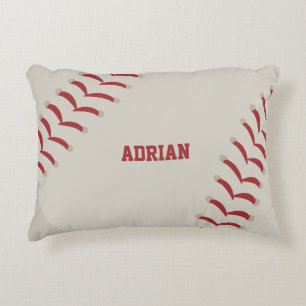 Baseball Sports Personalized Accent Pillow