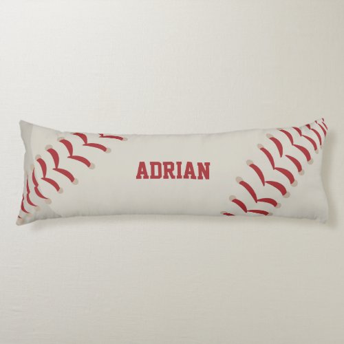 Baseball Sports Personalized  Body Pillow