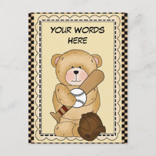 Baseball Sports Postcard