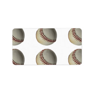Baseball Sports Team Game Coach Ball Field Label