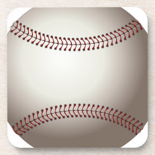 Baseball Sports Team Game Coach Family Friend Fun Beverage Coaster