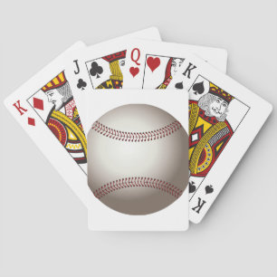 Baseball Sports Team Game Coach Family Friend Fun Poker Cards