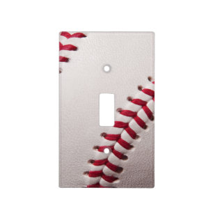 Baseball Sports Template Personalized Baseballs Light Switch Cover
