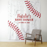 Baseball Sports Theme Baby Shower Backdrops at Zazzle