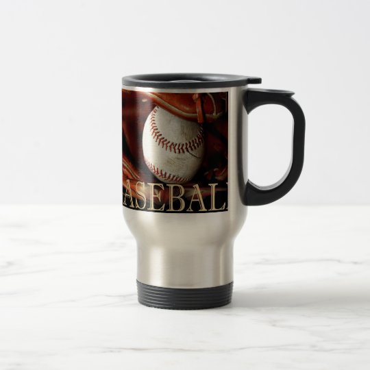 BaseBall Sports Travel Mug