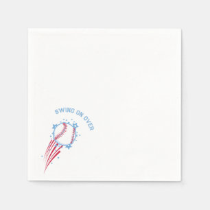 Baseball Sporty Birthday for Kids Napkins