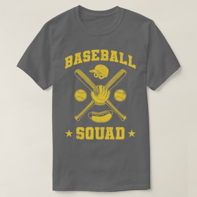 Baseball Squad V7 T-Shirt (Design Front)
