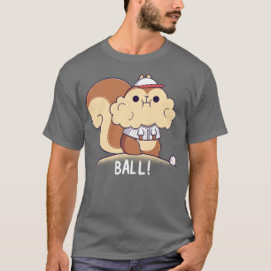 Baseball Squirrel T-Shirt