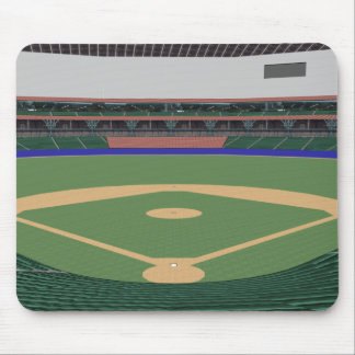 Baseball Stadium: 3D Model: Mouse Pad
