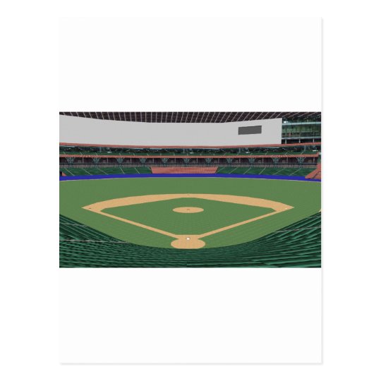 Baseball Stadium: 3D Model: Postcard