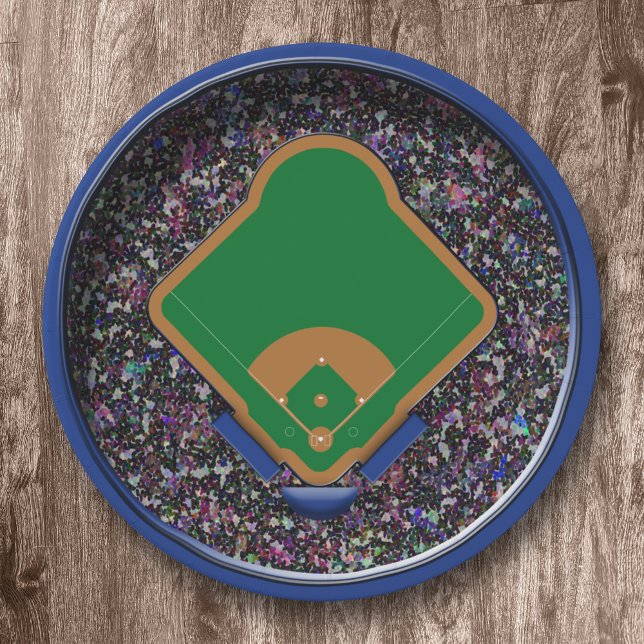 Baseball Stadium From Above Paper Plates (Creator Uploaded)