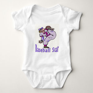 Baseball Star Baby Bodysuit