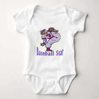 Baseball Star Baby Bodysuit