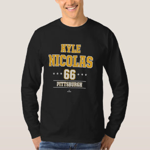 Baseball Star Kyle Nicolas Pittsburgh MLBPA T-Shirt