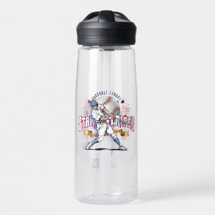 Baseball Stars & Stripes 25oz Water Bottle
