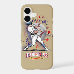 Baseball Stars & Stripes iPhone 17 Case