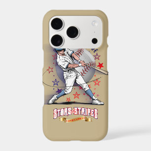 Baseball Stars & Stripes iPhone 17 Pro Case