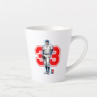 Baseball Stars & Stripes | Latte Mug