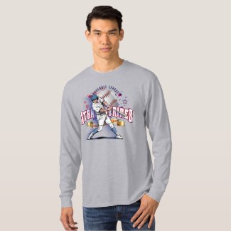 Baseball Stars & Stripes | Men Long Sleeve