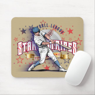 Baseball Stars & Stripes | Mouse Pad