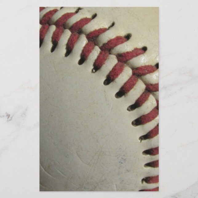 Baseball Stationery (Front)