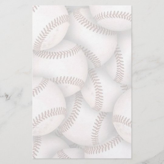 Baseball Stationery | Zazzle.com