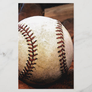 Baseball Stationery