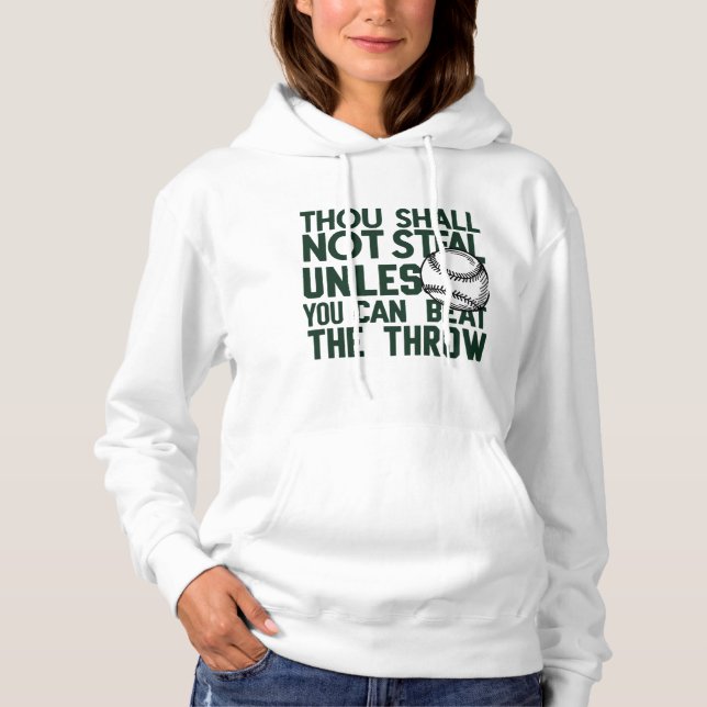 Baseball Stealing Humor Shirt (Front)