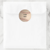 baseball sticker (Bag)