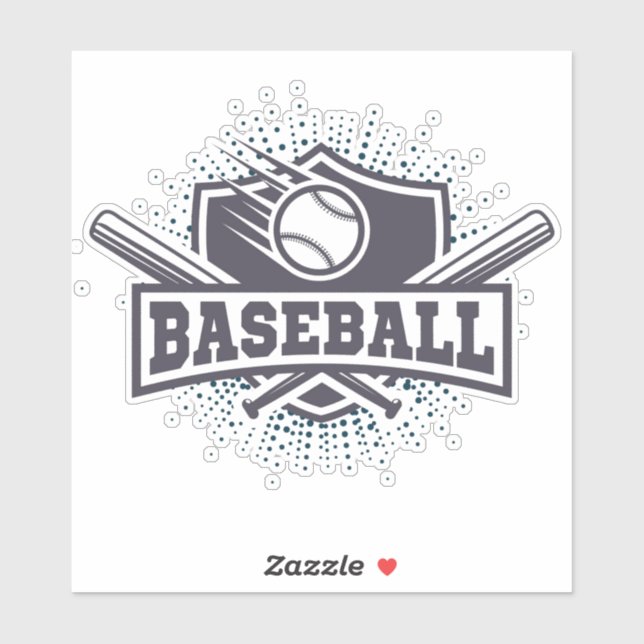 Baseball Sticker (Sheet)