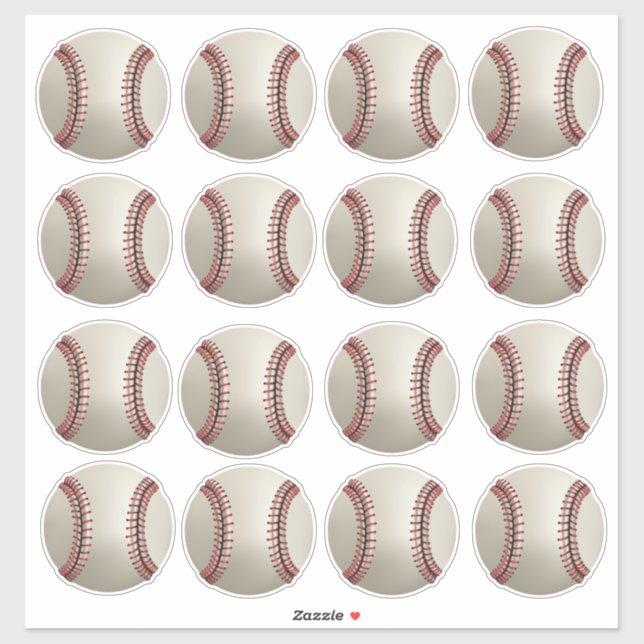 Baseball Stickers  (Sheet)