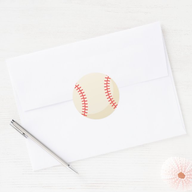Baseball Stickers Sports Party Envelope Seal (Envelope)
