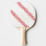 Baseball Stitch Ping Pong Paddle