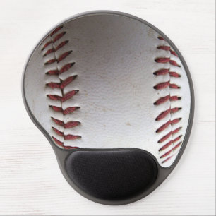 Baseball Stitches Gel Mouse Pad