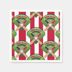 Baseball Stitches, We Got Married 1-PAPER NAPKINS