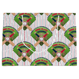 Baseball Stitches-We Got Married 4-GIFT BAG L
