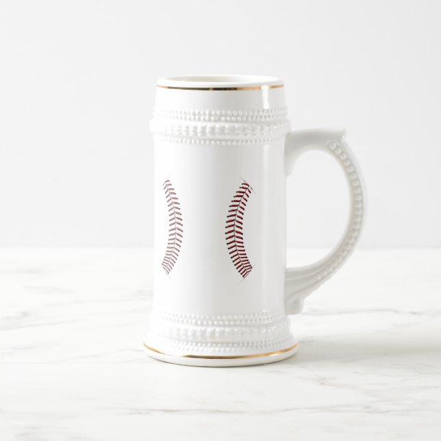 Baseball Stitching Beer Stein (Right)