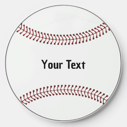 Baseball Stitching Design Wireless Charger